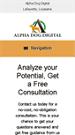 Mobile Screenshot of alphadogdigital.com